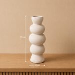 VASO CERÂMICA CURVAS - Imagem 2