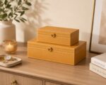 KIT CAIXAS  DECORATIVAS MOSTARDA - Imagem 3