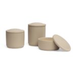KIT POTES COM TAMPA AREIA