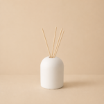 DIFUSOR DECORATIVO ESSÊNCIA BRANCO COM VARETAS - Imagem 3