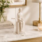 ESCULTURA FEMININA LEITURA - Imagem 2
