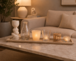 KIT ADORNOS DECORATIVOS COM BANDEJA - Imagem 2
