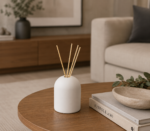 DIFUSOR DECORATIVO ESSÊNCIA BRANCO COM VARETAS - Imagem 5