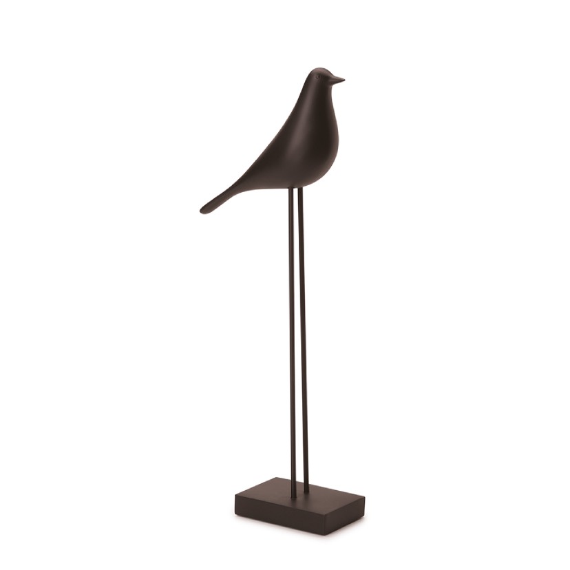 13907-2 ESCULTURA PASSÁRO MINIMALISTA - Imagem 1