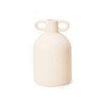 VASO DECORATIVO TEXTURIZADO COM ALÇA