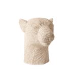 ESCULTURA CABEÇA DE PANTERA