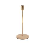 KIT CASTIÇAIS EM METAL DOURADO E NUDE - Imagem 3