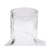KIT DE VASOS EM VIDRO TRANSPARENTE TEXTURIZADO - Imagem 2