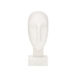 ESCULTURA DECORATIVA FACE ABSTRATA