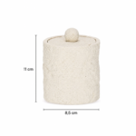 POTE DECORATIVO COM TAMPA PREMIUM - Imagem 6