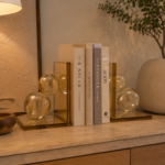 PORTA-LIVROS CRISTAL ÂMBAR - Imagem 2