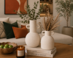 VASO DECORATIVO CERÂMICA TEXTURIZADA - Imagem 4