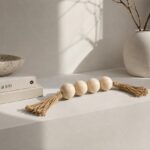 COLAR DECORATIVO EM MADEIRA NATURAL - Imagem 2