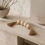 COLAR DECORATIVO EM MADEIRA NATURAL - Imagem 3